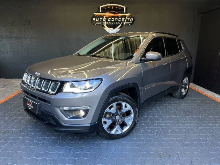 JEEP - COMPASS - 2018/2019 - Cinza - R$ 96.900,00
